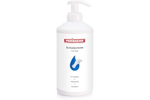 pedibaehr schutzcreme Crème pour pieds pour diabétique avec Urée et hyaluronique, 500ml pompe
