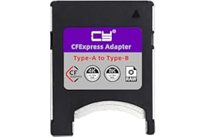 NFHK CFexpress Typ-A auf Typ-B Speicherkarten-Kit Fall CFE CFA auf CFB Adapter kompatibel mit Kamera 8K RAW PCIe Erweiterung, NF-SA-080