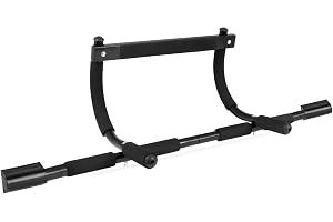 ProsourceFit Multi-Grip Chin-Up/Pull-up Bar, Heavy Duty dörröppningstränare för hemmagym