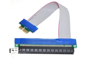 CHENYANG YC CY PCI-E Express 1 x vers 16 x Extension Flex câble d'extension convertisseur Adaptateur de Carte Riser 20 cm