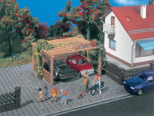 Preisvergleich Produktbild Vollmer 5128 H0 - Carport 2 ständig