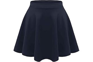 Pretty Fashion Kids Skater Skirt Girls Flared Flowy High Waisted Dance Childrens School Skirt Ages 5-13