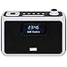 Produktbild August MB400 - DAB Radio und Bluetooth NFC Lautsprecher (weiß)