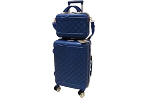 Camomilla Milano Set Valigeria, Set di Valigie, Trolley da Viaggio (40 lt.) + Vanity Case (15 lt.), Materiale Rigido, Ruote Pivotanti