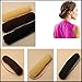 Hair Bump-it Bun Hollywood Style Sponge Roll on Elastic Celebrity Style Twist - BLONDE