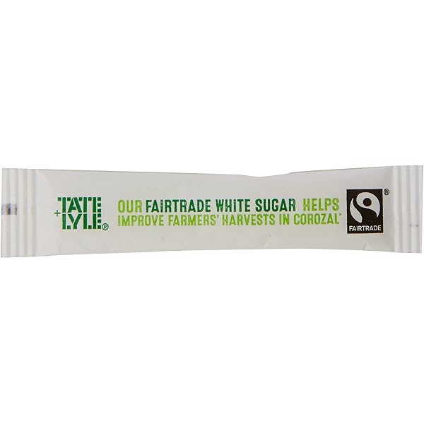 Fairtrade White Sugar Sachets - Pack Of 1000 Individual Portions