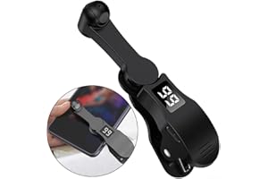 FUANA Sleek Auto Clicker für Handys verbessern das Gameplay mit Schnelltipp-Funktionen (schwarz)