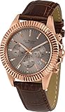 Jacques Lemans Unisex-Armbanduhr La Passion Analog Quarz Leder LP-111D