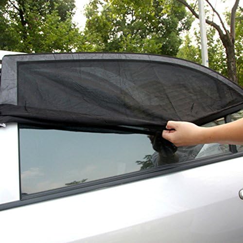 2 Pack-Car Window Sun Shades, Car Side Rear Window Protector Covers for Baby against Glare Heat