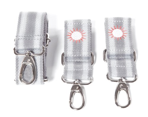 Sweet Morning WI01RA12 Radio Ga Ga Wickeltasche Design Flower von Sweet Morning sehr gut für Zwillinge geeignet, grau - 6