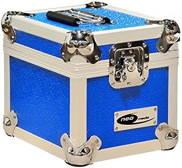 Neo Media7-Inch 100 LP DJ Storage Box - Blue