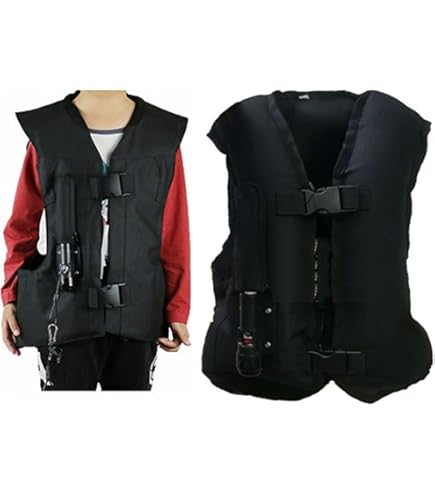 Gilets airbag pour enfant - sécurité et protection cavalier