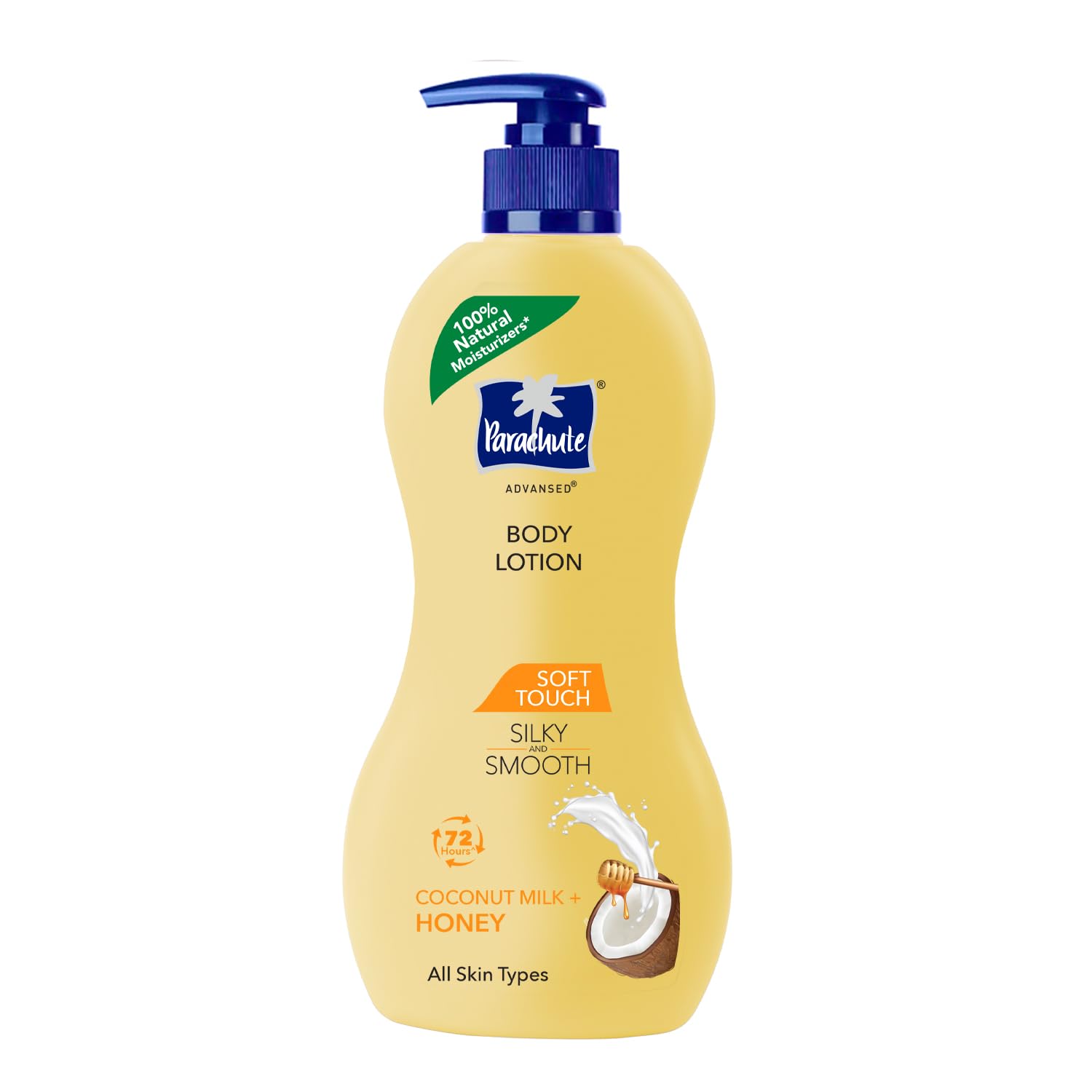 Parachute Advansed Soft Touch Body Lotion for Women & Men, All Skin types, 400ml | Pure Coconut Milk & Honey, 100% Natural, 7