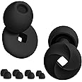 Reusable Earplugs for Noise Reduction | Soft Silicone Hearing Protection Ear Plugs | Designed for Sleep, Work, Noise Sensitivity, Study, Snoring & Swimming