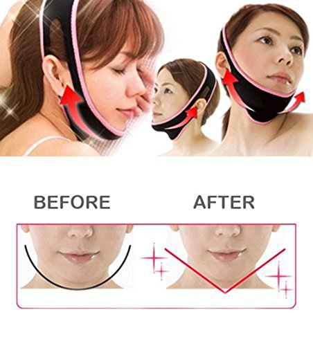 CINEEN Schlank Cheek Magic Face Mask Abnehmen Gesichtspflege Haut Aufzug Chin Gesicht V-Linie Lifting Face Lift Bandage Kopfhaut Gesichts Gürtel Anti Falten Schlaffe