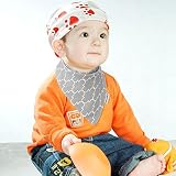 Itaar Babylätzchen Bandana Lätzchen Bib Baumwolle Unisex 2 Stück - 3