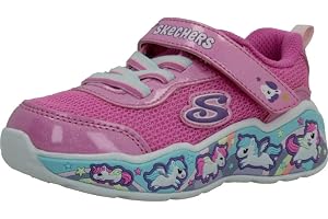 Skechers flickor Play Scene Fun SquadSneaker