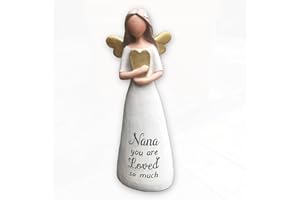 GEMINI GIFTS Gifts for Nana Angel Figurine Ornament Collectible Figure Nana Gift for Birthday, Mothers Day, Christmas A Thoughtful, Meaningful, Sentimental or Present for a Nana