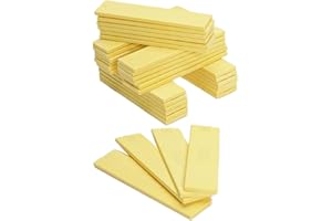 ToniTec 600x Verglasungsklötze Unterleger Glasklötze 100x24 (600 Stk.) 1 2 3 4 5 6 mm