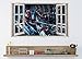 Produktbild AMAZING SPIDERMAN 3D Window Effect Vinyl Wall Art Sticker **GIANT SIZE** 100 x 60 cm - pw3 by supreme vinyls
