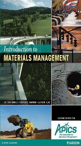 Download Introduction to Materials Management (Custom Edition for APICS) by J.R. Tony Arnold (2011-08-02) Download Introduction to Materials Management (Custom Edition for APICS) by J.R. Tony Arnold (2011-08-02)