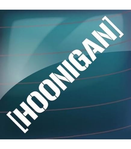 Adesivo Auto JDM Shocker - Bianco, 10x3.5cm, Made In Germany, Con Istruzioni Applicazione