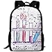 Produktbild Science Chemistry Lab Luxury Print Men and Women's Travel Knapsack