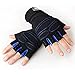 Produktbild LnLyin Herren Sport Fitness Handschuhe Training Taktische Handschuhe Halb Knie Handschuh Halb Bezieht Outdoor Anti Rutsch Reithandschuhe