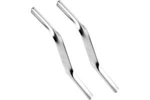 LIYANHU 2 Pcs Brick Jointer Tool 1/2 inch x 5/8 inch Double End Mortar Finishing Tool Brick Jointer Jointer Bricklaying Jointing Tool for Joints Between Bricks