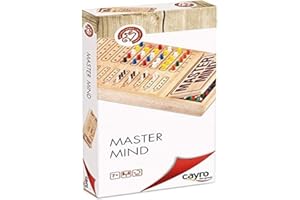 Cayro - Master Mind - + 7 Jahre - Farbiges Holzmodell - Brettspiel - Ideal für Kinder und Erwachsene - Finden Sie die richtige Kombination - 2 Spieler