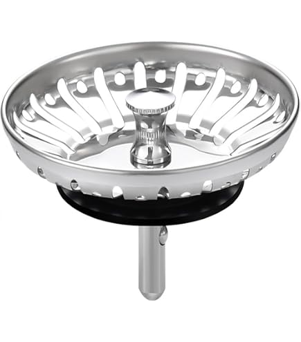 Colino Quadrato In Acciaio Inox Per Lavello 78x78 Mm – Filtro Anti-intasamento Microforato, Tappo A Rete Per Cucina E Bagno - 3