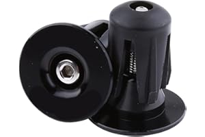 Vbestlife 2pcs Bicycle Handlebars Bar Grips End Plugs Bar End Plugs Perfect for Most Bicycles Road Bike