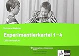 Experimentierkartei 1-4 Lehrerversion 1.-4. Schuljahr by 