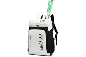 YONEX BA1408 Backpack, Quality Large Capacity Bag, Multi-Compartments for Tennis and Badminton, Sperate Shoe Compartment.