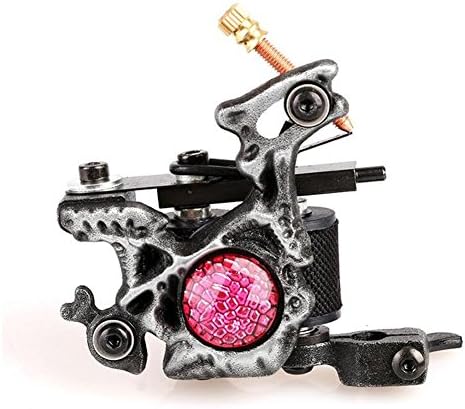 Tattoo Machine Machine Guns Shader Liner Carbon Steel Rotary Assorted Tatoo Motor Gun 7-9 V, Aluminium Alloy, Lightweight, Low noise, GTM83-E (5pc)