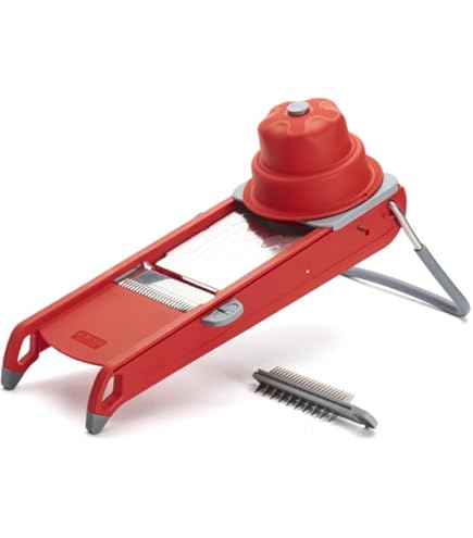 Peigne Julienne Pour Mandoline De Buyer Ultra - Pas De 4 Mm - Coupe Légumes En Bâtonnets - Rouge - Fabriqué En France
