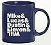 Produktbild Mystery Kaffeetasse Kaffeebecher mit Mike Lucas Dustin Eleven Will Motiv von ShirtStreet, Größe: onesize,blau