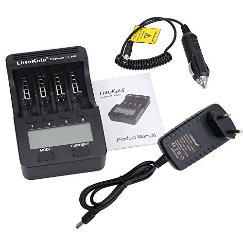 Docooler Lii-500 4 Slots Lithium Li -Ion Ni-MH Akku Ladegerät für AA AAA c d SC 26650 22650 18650 18500 16340 14500 - 7