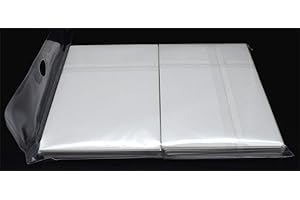 docsmagic.de 100 Double Mat White Card Sleeves Standard Size 66 x 91 - Blanco - Fundas - PKM MTG