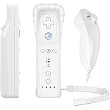 Controller for Nintendo Wii, PowerLead Built in Motion Plus Remote and Nunchuck Controller Compatible with Nintendo Wii and W
