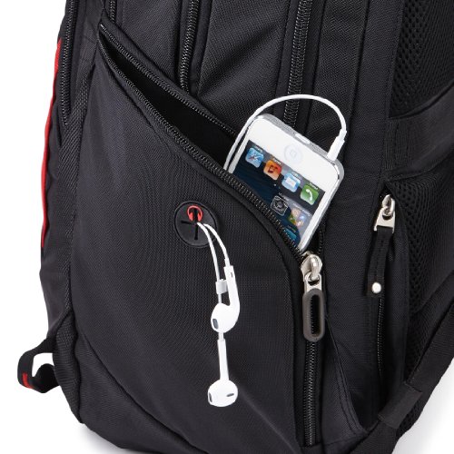 Case Logic BPED115 Evolution Deluxe Rucksack f  r Notebook Tablet bis 39 6 cm  15 6 Zoll  schwarz