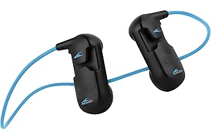 H2O Audio SONAR Waterproof Bone Conduction Open Ear Headphones - MP3 for Swimming & Bluetooth for Poolside Listening