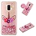 Produktbild Miagon Flüssig Hülle für Samsung Galaxy J6 2018,Glitzer Weich Treibsand Handyhülle Glitter Quicksand Silikon TPU Bumper Schutzhülle Case Cover-Auge
