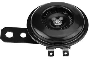 Yctze Electric Horn, Motorcykel Universal Vattentätt Horn Round Speaker för Scooter Moped Dirt Bike