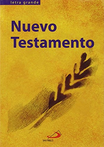 Nuevo testamento Letra grande Plástico opaco