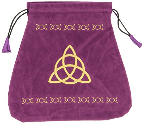 Triple Goddess Velvet Tarot Bag (Bolsas de Lo Scarabeo Tarot Bags From Lo Scarabeo)