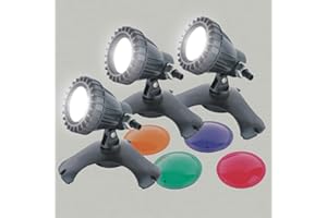 PONDXPERT Pond Lights/Garden Lighting - BrightPond Trio 3 x 20w