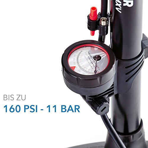 Camden Gear Luftpumpe. Fahrradpumpe AIR PUMP MX. Fahrrad Standpumpe - 3