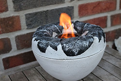 Preisvergleich Produktbild Tischfeuer Tischkamin DESIGN BETON- FEUERTOPF