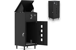 REDFIRE Boite aux Lettres Colis,Boite a Colis Exterieur XXL en Acier Galvanisé,Boîte aux Lettres pour l'extérieur, Adaptée à l'extérieur, à la Maison et au Bureau,étanche, Antirouille et Antivol